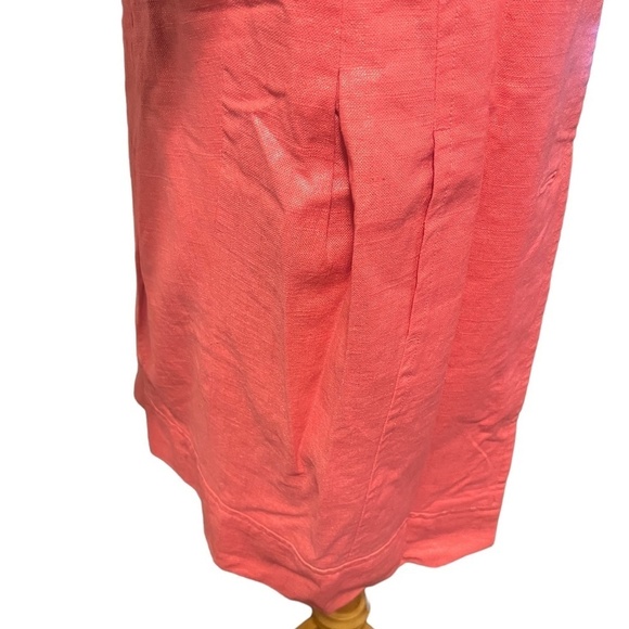 NWOT Live a little pink‎ Women's Pink 3/4-Sleeve Linen Long Blazer Jacket Medium - Picture 5 of 10